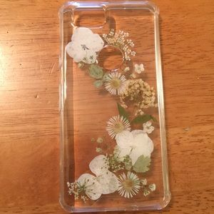 GORGEOUS pressed flower google pixel 2 case
